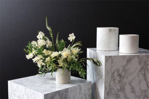 Decorative Marble Planter For Indoor and Outdoor